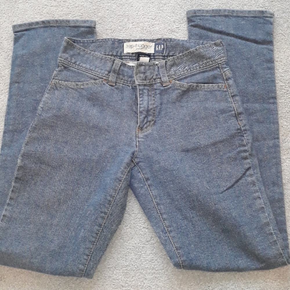 DENIM GAP SIZE 1 HIP HUGGER SEXY JEANS